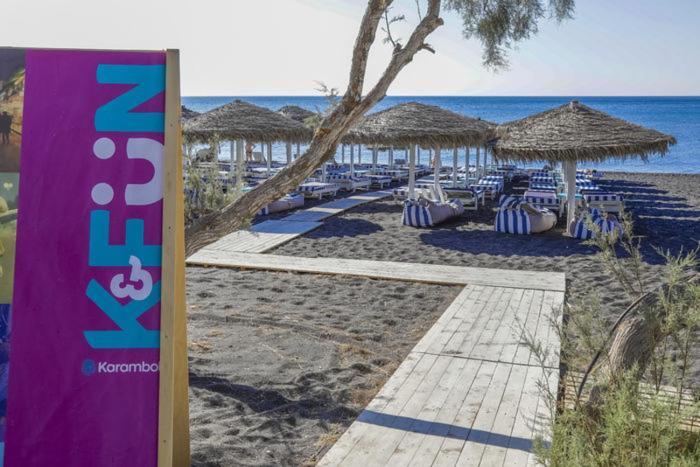 Perissa Beachfront Rooms Extérieur photo